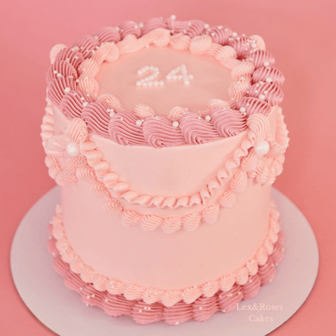 Pink Deluxe Cake