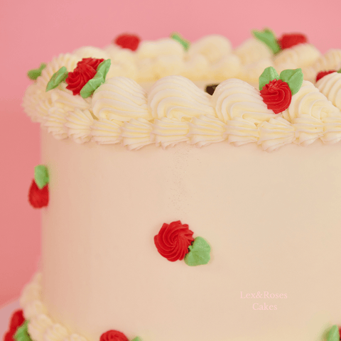 Red Rose Cake