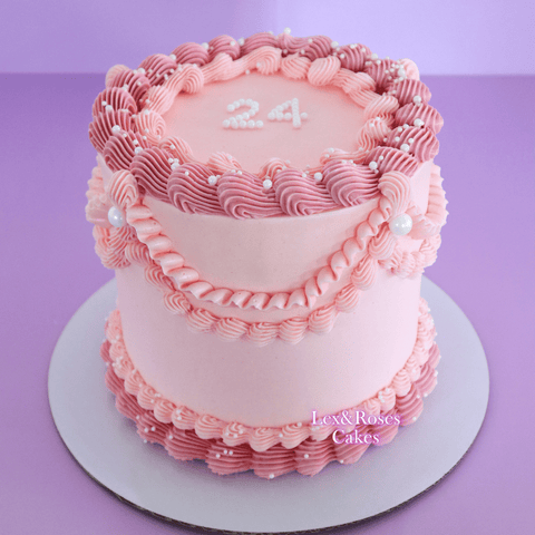 Pink Deluxe Cake