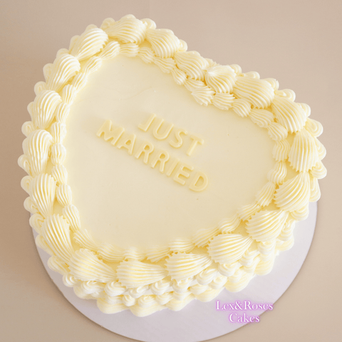 Nude Heart Cake