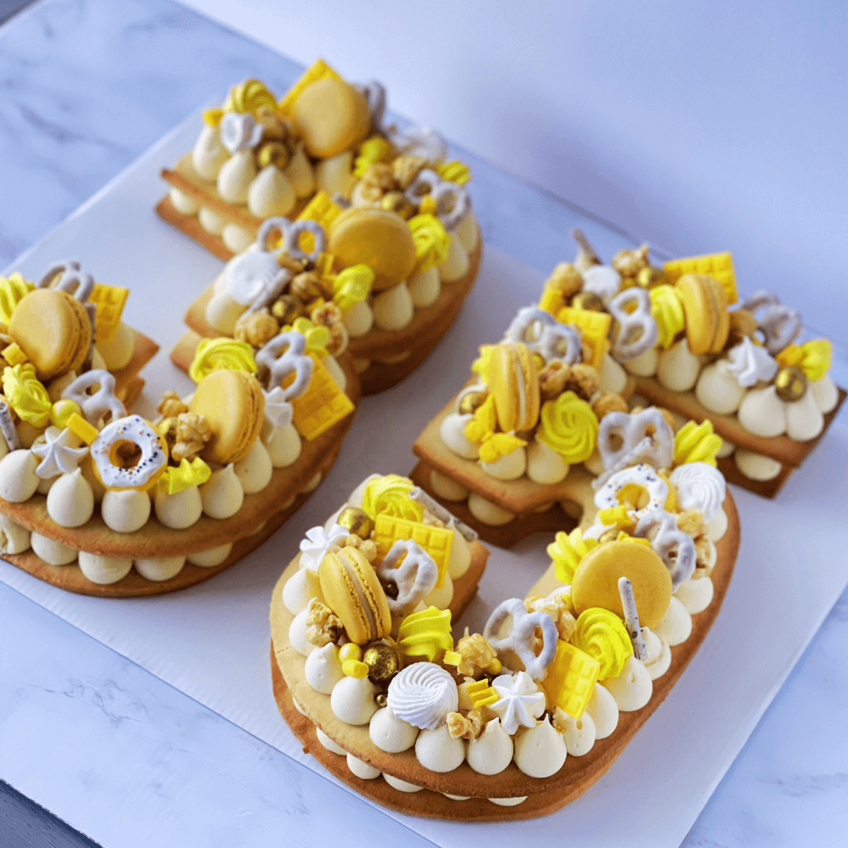 Letter/Number Cakes – Sweet Grace SA