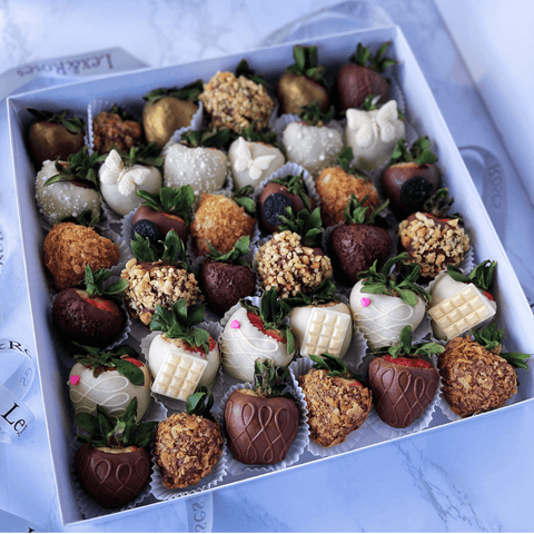 Chocolate Covered Strawberries 36pc Fancy